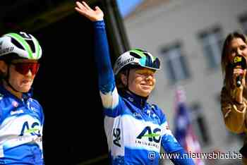 Justine Ghekiere valt in Amstel Gold Race