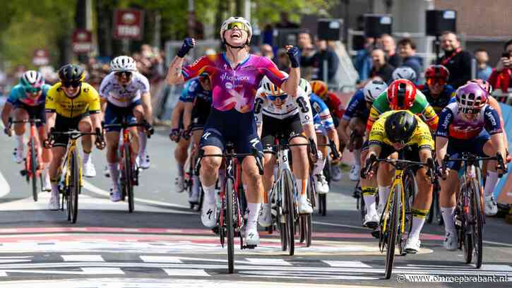 Marianne Vos is de slimste op de eindstreep van de Amstel Gold Race