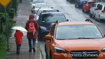 Heavy rain, thunderstorm in forecast for Toronto