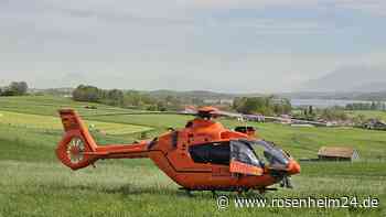 Schwerer Radunfall bei Waging: Frau mit Rettungsheli in Klinik geflogen