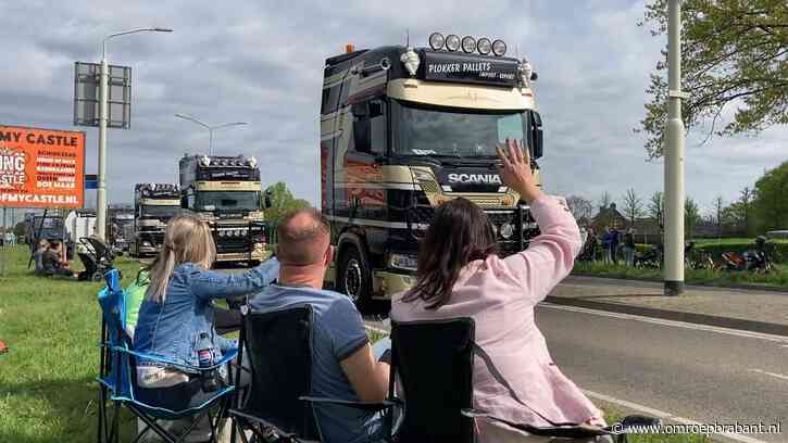 Peelland Truckrun trekt veel bekijks in Oost-Brabant: 'Stralende gezichten'
