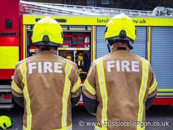 Dartford: One treated after Rosewood garage fire