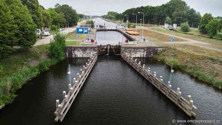 Schepen op Wilhelminakanaal moeten omvaren door onderhoud aan sluis