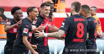 Bundesliga: Bayer Leverkusen zum ersten Mal deutscher Meister