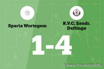 Ondanks achterstand bij rust wint VC Eendracht Deftinge van Sparta Wortegem