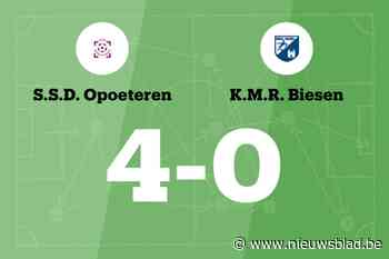 Overduidelijke winst voor SSD Opoeteren tegen KMR Biesen B