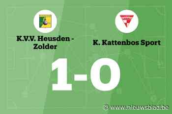 Pallen leidt KVV Heusden-Zolder langs Kattenbos Sport
