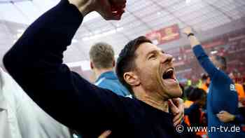 "Wirklich einfach nur geil": Bei Superteam Bayer Leverkusen und Xabi Alonso brechen alle Dämme