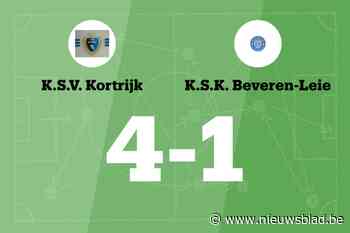 SV Kortrijk verslaat SK Beveren-Leie na hattrick Vieira