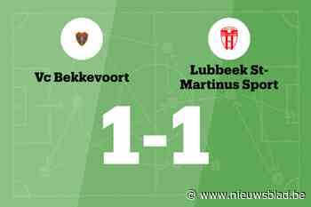 VC Bekkevoort beëindigt reeks van zes nederlagen