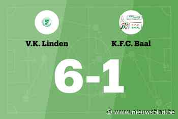 VK Linden B verslaat KFC Baal B na hattrick Vansant