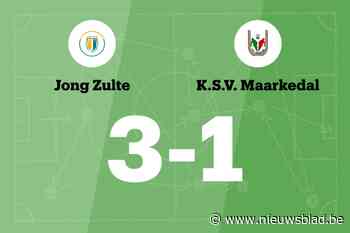 Jong Zulte maakt einde aan slechte reeks door zege op KSV Maarkedal
