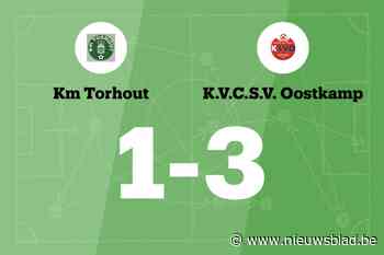 SV Oostkamp B maakt met overwinning einde aan zegereeks KM Torhout B