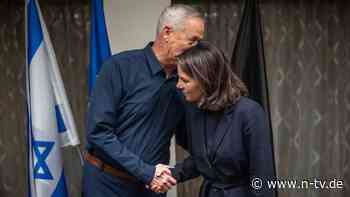 "Globale Front" gegen Iran: Israelischer Minister dankt Baerbock