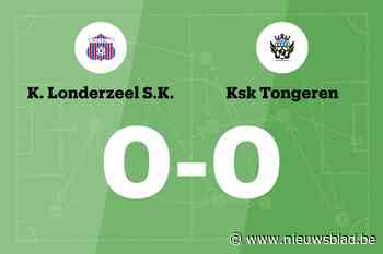 Doelpuntloos gelijkspel tussen Londerzeel en KSK Tongeren