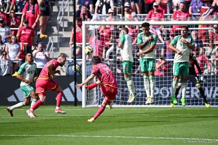 Austin FC fails to generate a shot on goal in 1-0 road loss to St. Louis