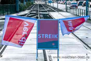 Streiks im ÖPNV werden auch in OWL fortgesetzt