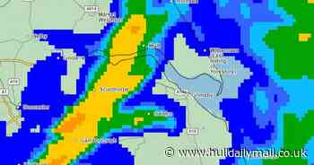 Met Office weather warning for strong winds in Hull area - and it'll be 'feeling quite chilly' with heavy showers