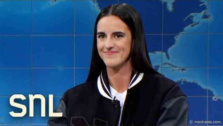 'SNL' Weekend Update brought on Caitlin Clark to call out Michael Che's sexist jokes