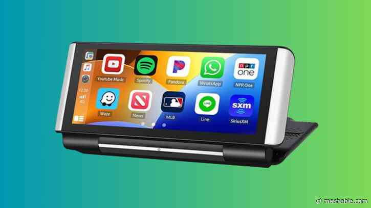 This touchscreen car display is now just $75