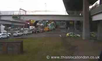 Staples Corner: Fatal crash near M1 and North Circular