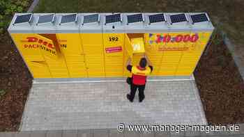 DHL: Zehntausende Packstationen für Pakete könnten die Zustellkosten auf der letzten Meile senken