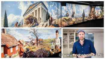 Nach Kontakt mit Justin Bieber und Elon Musk: Warum das Bild dieses KI-Künstlers in Rosenheim hängt