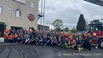 Girls from 30 Calif. high schools attend hands-on fire camp
