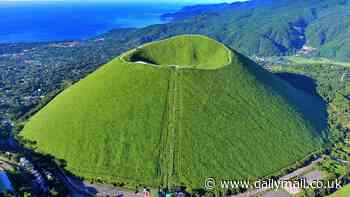 From Scottish mountains to a French village perched on a cliff edge and blockbuster Irish cliffs, stunning photo book unveils incredible 'living laboratory' Unesco geoparks - areas of breathtaking geological significance