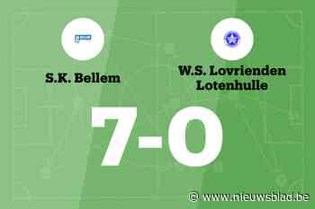 SK Bellem maakt tegen WS Lotenhulle einde aan reeks zonder zege
