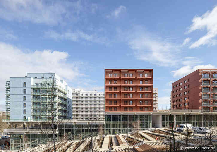 Mit dem Bug zur Seine
 - Olympia-Unterkünfte bei Paris von Brenac & Gonzalez