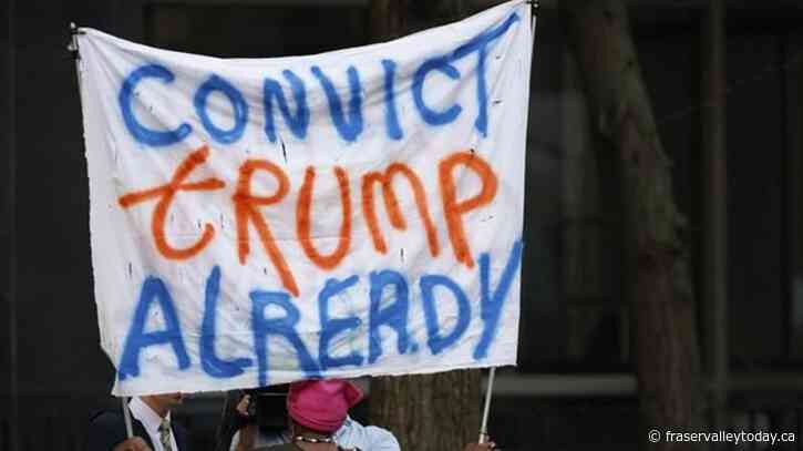 Trump arrives at court for the start of jury selection in his historic hush money trial