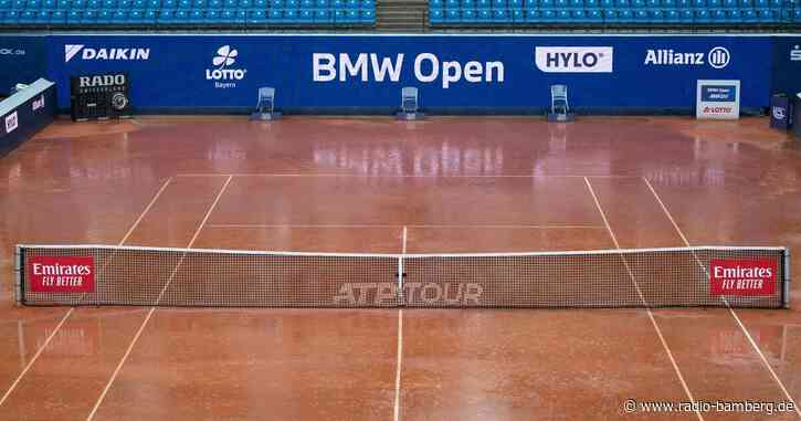 Lange Regenpause gleich zum Start des Turniers in München