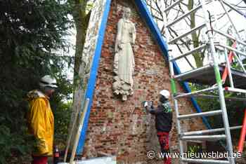 Mozaïek van Maria afgekapt: “Tegen moederdag moet Fatimadomein klaar zijn”
