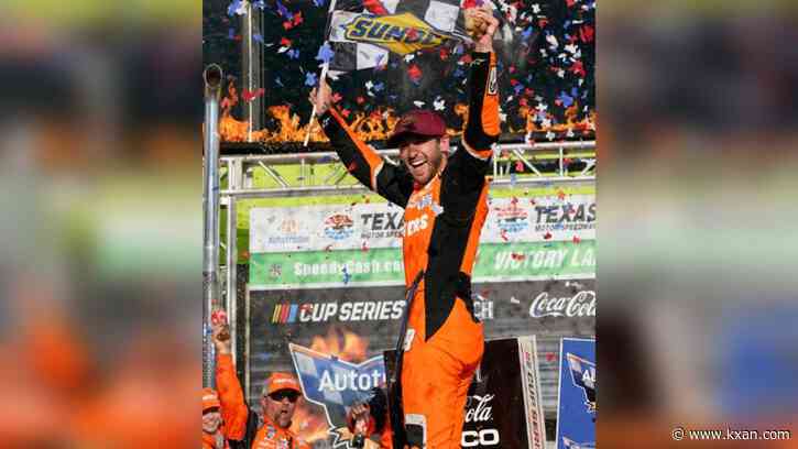Chase Elliott ends 42-race winless streak with overtime win in NASCAR Cup race in Texas