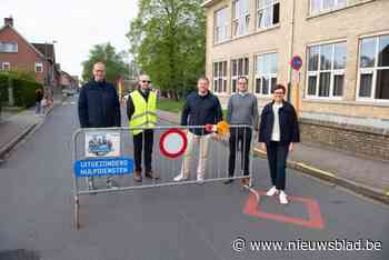 Bellevuestraat gaat voortaan dicht bij start en einde schooldag