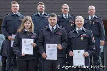 Feuerwehr Lübbecke ist ein eingespieltes Team