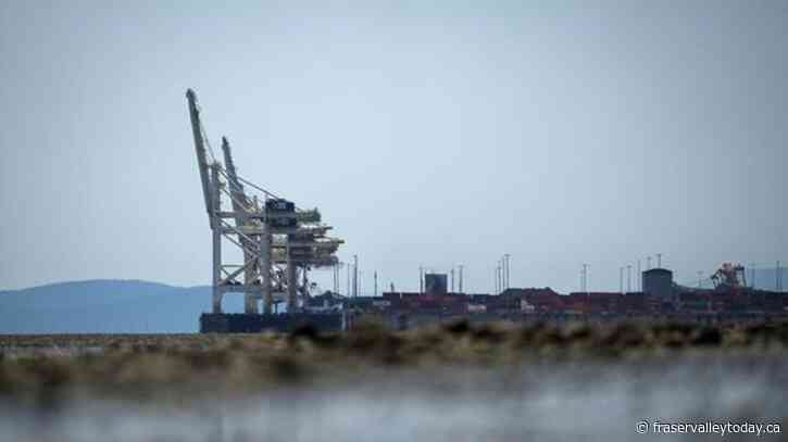Pro-Palestinian protesters block access to container port in Metro Vancouver