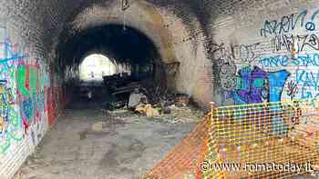 Nuova illuminazione e un percorso ciclopedonale: ecco il progetto per il tunnel del Quadraro