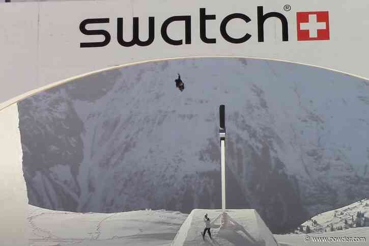 Skier Kim Gubser Crushes World Record At Swatch Nines 2024