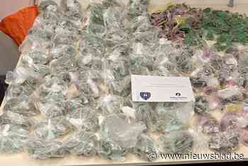 Politieobservaties leiden tot ontdekking van 5 kilogram marihuana