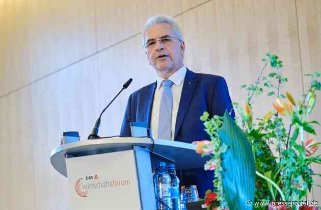 Einladung zur Online-Pressekonferenz auf dem DAV-Wirtschaftsforum am 23. April 2024 um 13.00 Uhr