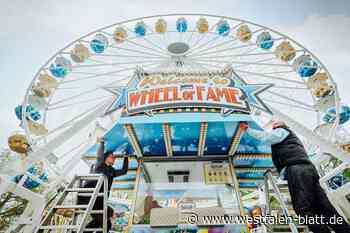 Samstag geht's los: Aufbau von Lunapark läuft auf Hochtouren
