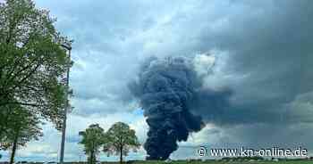 Braunschweig: Explosionen nach Großbrand in Gewerbegebiet – A39 gesperrt
