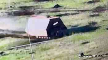 Zweites Exemplar gesichtet: Russen schicken verbesserten "Schildkröten-Panzer" ins Gefecht