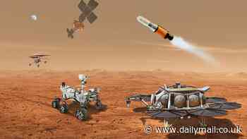 NASA says Mars samples that may contain signs of life are STUCK on Red Planet... as it calls on private sector's help retrieving them
