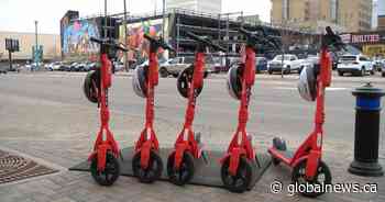 E-scooters hit streets of Saskatoon as part of city pilot project