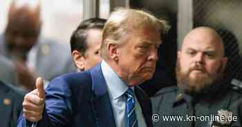 Prozess um Schweigegeld-Zahlungen: Trump sucht am zweiten Gerichtstag das Rampenlicht