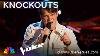 Ala. firefighter loses in head-to-head contest on 'The Voice'