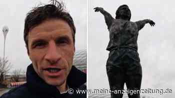 „Einer meiner frühen Förderer“: Thomas Müller dreht emotionales Video an besonderem Ort